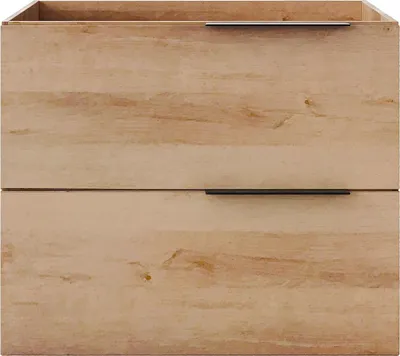 Produktbild von Wandhängeschrank für Badezimmer - Hell naturfarben - 60 cm - NISAYA