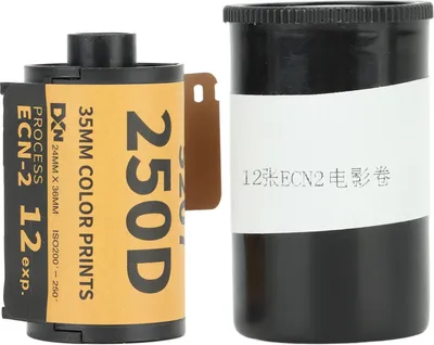 Image de film couleur 35 mm, film couleur professionnel ECN-2 pour appareil photo 135, 12 feuilles