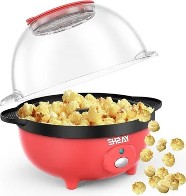 Productafbeelding van Elektrische popcornmachine, 650W, 3 liter, met antiaanbaklaag