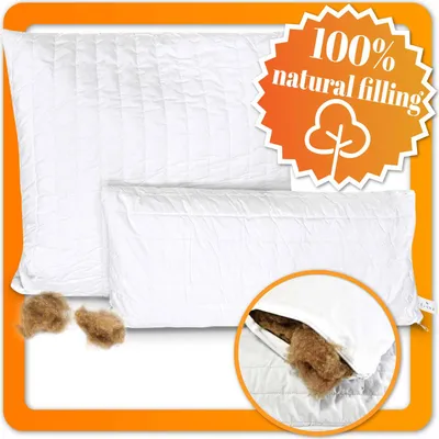 Obrázok produktu pre Kopfkissen z ťavej srsti 40x80cm