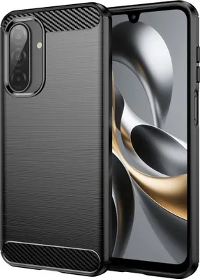 Produktbild von Samsung Galaxy A17 Hülle - Coverup Armor Brushed TPU Back Cover - Schwarz