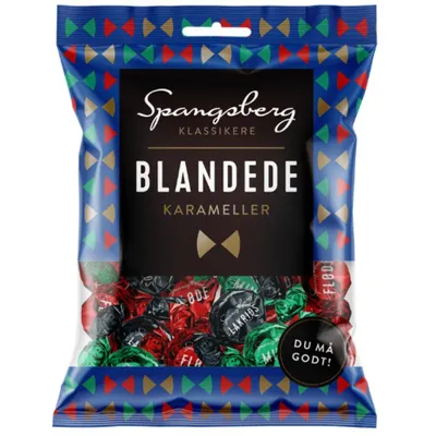 Produktbild von Spangsberg Blandede Karameller 125g