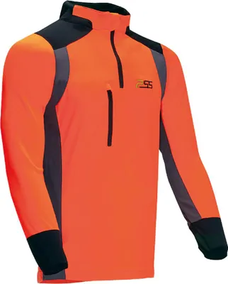 Produktbild von PSS Funktionsshirt X-treme Skin Langarm, Orange/Grau Größe XL