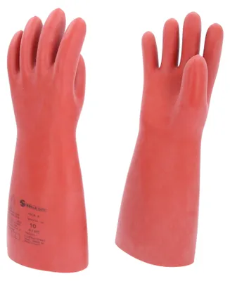 Produktbild von KS TOOLS Elektriker-Schutzhandschuh mit mechanischen und thermischen Schutz, Größe 10, Klasse 4, rot ( 117.0099 )