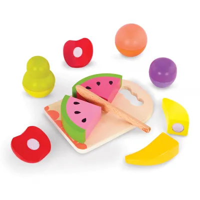 Obrázek produktu pro B. toys – Chop ’n’ Play – Dřevěné hračky s motivem ovoce 45566