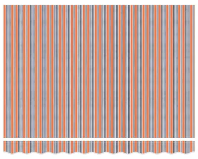 Produktbild von Ersatzstoff für Markise Mehrfarbig 350x250 cm Polyester