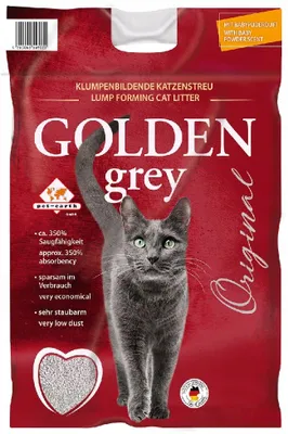Zdjęcie produktu dla Zbrylający żwirek bentonitowy dla kotów Golden Grey Original 7kg