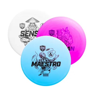 Produktbild von Discmania Wurfscheiben-Set "Disc Golf"