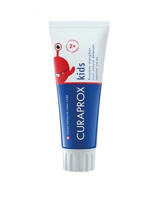 Immagine prodotto di Dentifricio per bambini Dentifricio alla fragola per bambini 60 - Curaprox