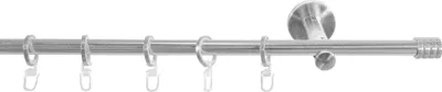 Produktbild von SN Deco - Stilgarnitur Genua, 16 mm, 1-lauf edelstahl optik, 100 cm