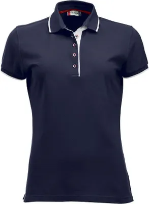 Produktbild von Clique - "Seattle" Poloshirt für Damen UB552 (XL) (Dunkel-Marineblau)