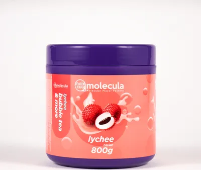 Produktbild von Popping Boba I Molekularer Kaviar Bubble Tea, Bubbles, Bubble tea Perlen 800g I Litschi