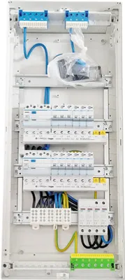 Immagine prodotto di Hager VU48BV1 Quadro di distribuzione piccolo a 4 file equipaggiato e cablato LxHxP 348x755,5x98/91,5 mm bianco