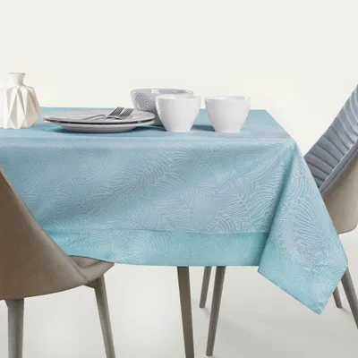 Zdjęcie produktu dla Obrus Plamoodporny GAIA 155x250  Błękitny AmeliaHome