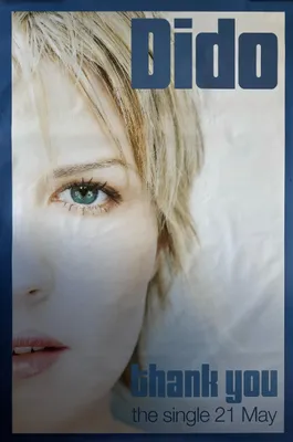 Image de Dido - Thank you - 2001 - Affiche Poster - 102x152cm