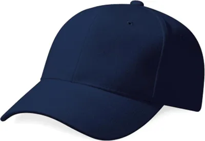 Produktbild von Beechfield B65 | Pro-Style Heavy Brushed Baumwolle Cap / Kappe / Mütze / Hut - Farbe: French Navy - Größe: One Size