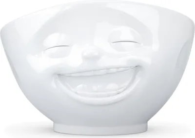 Image de FiftyEight Bol qui rit 500 ml, blanc