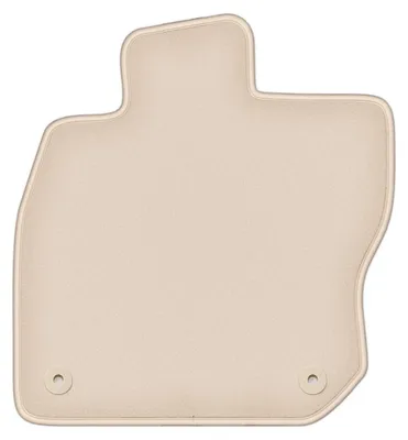 Produktbild von DURBAN Beige Velours-Fahrerfußmatte für Volkswagen Golf VIII eTSI alltrack, Schrägheck, Kombi, Variant (2020-)