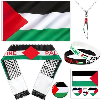 Productafbeelding van Solidariteitsaccessoire met de Palestijnse vlag