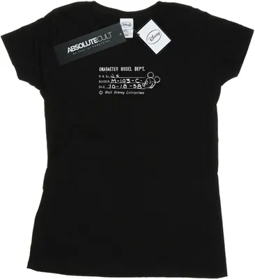 Produktbild von Disney - "Character Model Dept." T-Shirt für Damen BI32558 (S) (Schwarz)