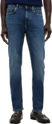 Produktbild von Tommy Hilfiger Herren Jeans Hose Bleecker Slim Fit mit Stretch, Blau (Mid Blue), 38W/36L
