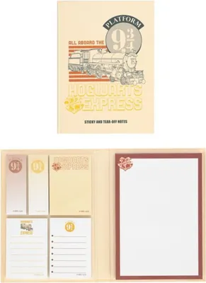 Produktbild von Grupo Erik Gleis 9 3/4 Harry Potter A4 Notizbuch Golden Golden One Size