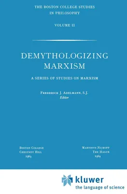 Produktbild von Demythologizing Marxism