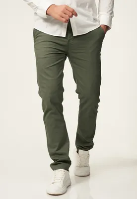 Produktbild von DAILY Baumwolle Herren Chinohose DCPROVO Herren Chino Hose Elastische Jeans Stoffhose Slim-Fit Casual Business