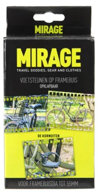 Produktbild von Footstütze Mirage mit Gummigürtel einschließlich Rahmenrohrklemme
