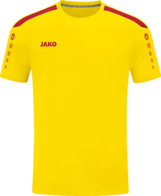 Produktbild von JAKO Kinder Trikot Power KA, Farbe:citro/rot, Größe:140