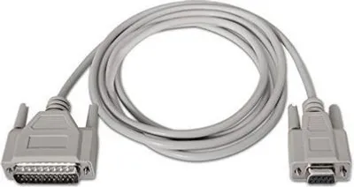 Produktbild von Nanocable 10.14.0802, Beige, 1,8 m, DB25, DB9, Männlich, Weiblich