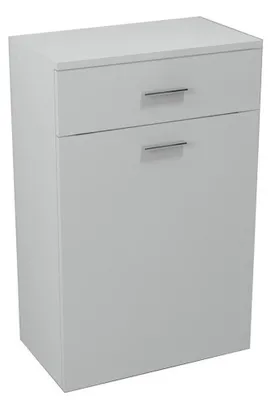 Immagine prodotto di Aqualine Zoja - Armadio inferiore con cestino 500x780x290 mm, bianco 51310
