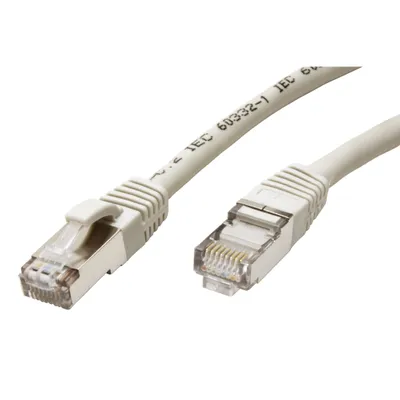 Obrázek produktu pro VALUE S/FTP Patch Cord Cat.6, halogen-free, grey, 5 m, Šedá