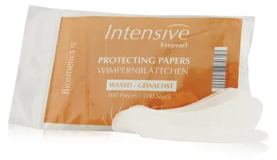 Productafbeelding van Biosmetics - Wimperblaadjes Gewaxt - 100 stuks