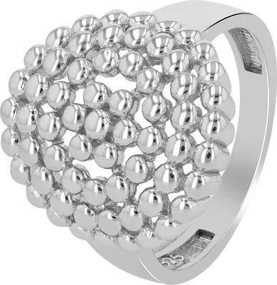 Produktbild von "Mette" Statementring aus 925/- Echt Silber Damenring, rhodiniert, Gr 52 - 62,