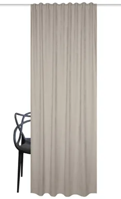 Produktbild von HOME WOHNIDEEN Fertigschal Chenille "Wolly" 245 x 135 cm 1x Thermoschal Taupe