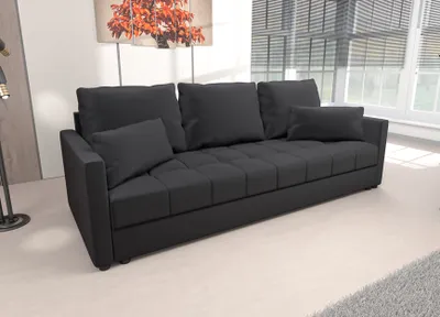 Productafbeelding van AX LIVING Slaapbank Modern Dolceo – 226 cm breed, antracietkleurige bank