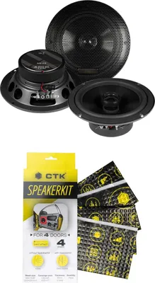 Produktbild von Lautsprecher Musway ME62 inkl. CTK Speakerkit Dämmpaket -
