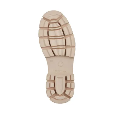 Produktbild von Tamaris Damen Stiefelette Boot Reißverschluss modische Profilsohle 1-25286-41, Größe:40 EU, Farbe:Beige