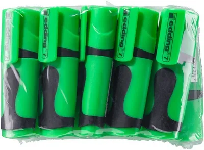 Produktbild von edding 7 Mini Textmarker neongrün (10 Stück)