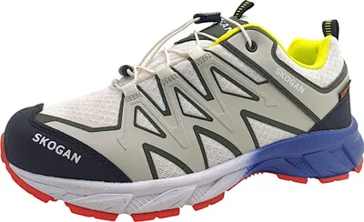 Image de Skogan Jaguun : Chaussures de sport pour hommes, chaussures de randonnée, couleur blanche, style décontracté