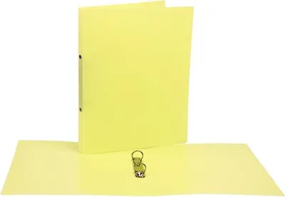 Zdjęcie produktu dla Segregator A4 PP 2cm 2R pastel żółty - Biurfol