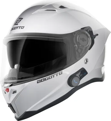 Image de Casque Bogotto H153 BT Bluetooth, blanc, taille S (55/56)