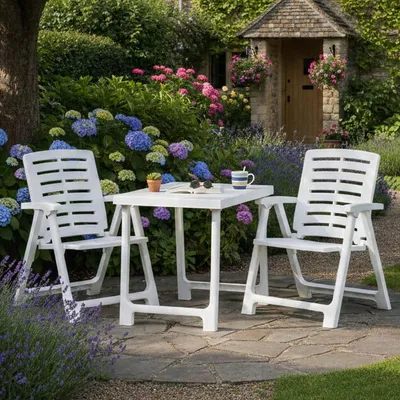 Produktbild von Lithia - Outdoor Lounge-Set, Weiß, 2 Sitzer, Italy