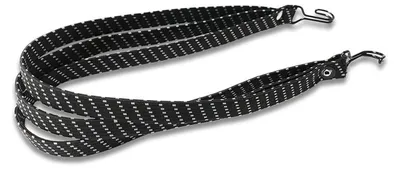 Produktbild von Spanngurt LYNX mit Haken 65 cm schw. - weiß