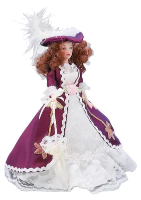 1/12 Miniatur-Porzellanfigur, viktorianische Frau, Keramikpuppe