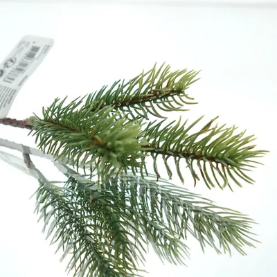 Produktbild von Weihnachtsdeko Tannenzweig Grün 23 cm - Kunstpflanzen