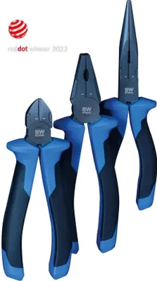 Imagen del producto de Alicate de punta plana SW-Stahl, modelo 40200L, fabricado en acero cromo-vanadio