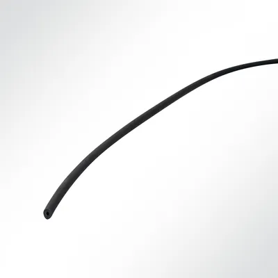 Produktbild von LYSEL® Kedereinlage PVC-Hohleinlage weich Ø 6mm schwarz VE 10 Meter