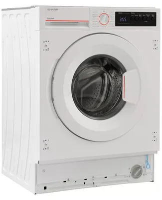 Image de Lave-linge intégrable 7kg 1400 tours/min - Sharp - ES-NIB714BWNA -
